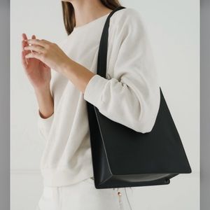baggu leather tote